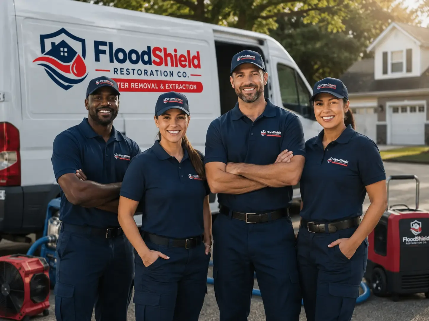 Flood Damage Restoration company in Shady Side, MD