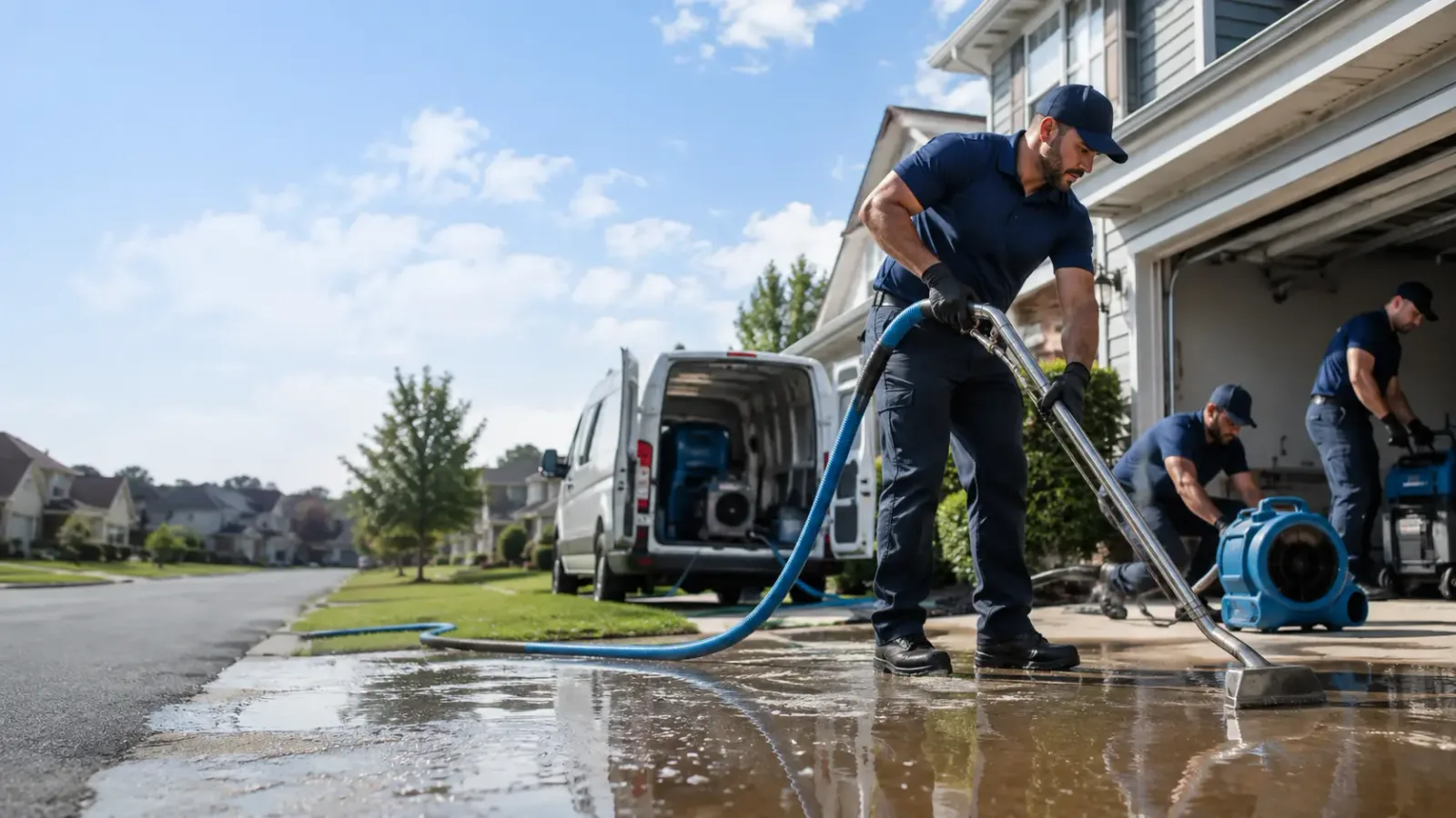 Flood Damage Restoration in Shady Side, MD